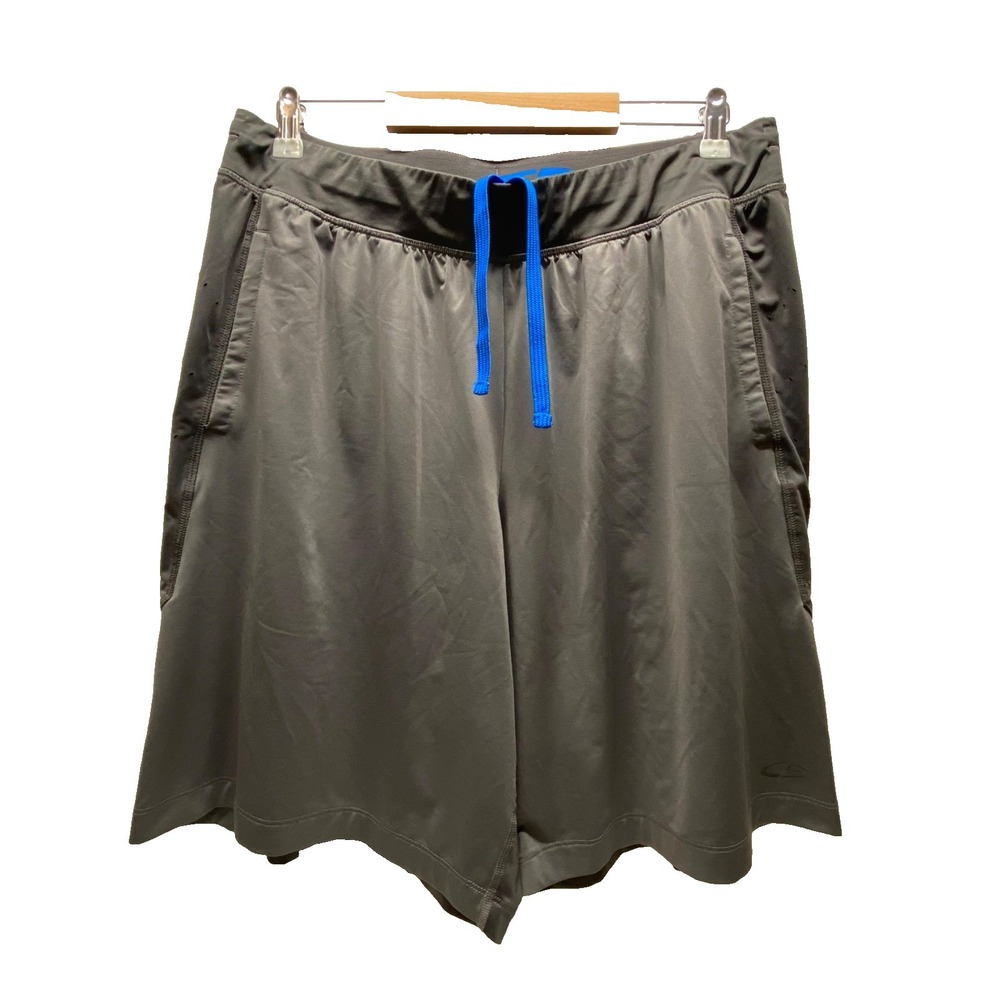 Champion C9 Basketball Shorts Men's XL Grey Lightweight 9" Inseam Pockets‎ EUC
